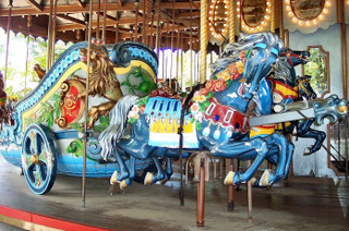 Illustration for article titled When carousel rides were for adults trying to get a little risqué